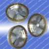 metal bond half segmented diamond buffing wheel for glass beveling machine