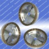 metal bond half segmented diamond buffing wheel for glass beveling machine