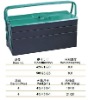 metal hold-all tool cabinet tool case; tool chest; tool compartment; tool kit; tool-box; work-box; carrying case; kit; tote-box