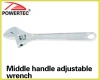 middle handle adjustable wrench