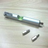 mini aluminium matt silver screwdriver gradienter