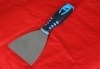 mirror polished putty knife with TPR+PP handle