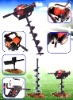 modern design 2 stroke post hole digger