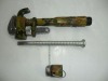 multifunction pipe wrench chiesel ang tape