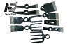 multifunctional hoe,one way hoe, one way 3 prongs hoe