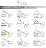 nail scissors, baby scissor, mustche scissor etc.