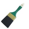 natural bristle green handle paint brush AD132