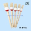 natural bristle round brush