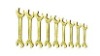 non sparking safety tools hand tools Double Open End Wrench(9pcs),safety tools