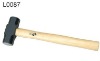 octagon hammer with wooden handle
