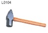 octagon hammer with wooden handle