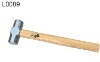 octagon hammer with wooden handle