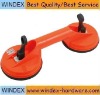 orange 2 claw plastic glass holder