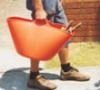 orange plastic garden bag,flexible plastic buckets for gardening