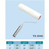 paint roller with iron handle