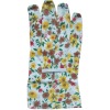 patterned dotted cotton gardening goves