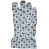 patterned dotted cotton gardening goves