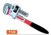 pipe wrench plier with paint coating handle