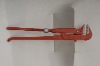 pipe wrench with 90 degree double handle