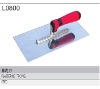 plastering trowel with plastic handle