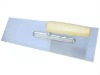 plastering trowel with wooden handle