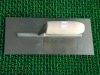 plastering trowel with wooden handle