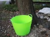 plastic bucket,flexible tubtrug,recycle PE bucket