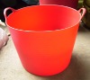 plastic buckets,flexible storage bucket,laundry basket