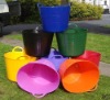 plastic flexible buckets,watering buckets with two handles
