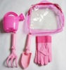 plastic garden shovel