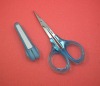 plastic handle manicure scissors