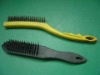 plastic handle steel wire brush