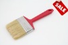 plastic handle white bristle paint/varnish/oil brush