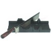 plastic mitre box with saw blade