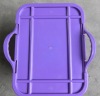 plastic storage tubs,square plastic laundry bucket