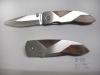 pocket knife,with colour wooden inserted handle