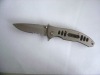 pocket knife with stainless steel handle