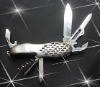 polish 420/430 steel mulit functions mini pocket knife PK340