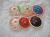 polishing wheel with plastic cap