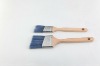 polyfoam long handle blue mixed filaments hair paint brush