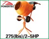 portable concrete mixer