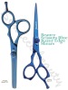 professional Blue color coated hair scissor