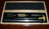 professional steel wire gun brush with wooden case