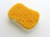 professional yellow for car sanitary sopnge brush