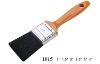 pure black bristle painting brush