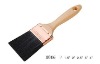 pure black bristle painting brush