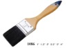 pure black bristle painting brush