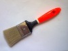 pure boiled bristle and plastic handle paint brush