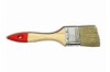 pure bristle and soft wood handle paint brush