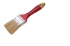 pure bristle and wood handle paint brush